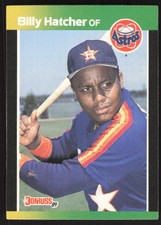 1989 Donruss Baseball's Best   Billy Hatcher #150 Houston Astros