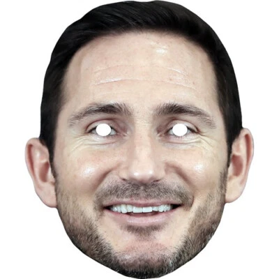 FUNKYBUNKY Frank Lampard Celebrity Card Face Mask - Ready To Wear - Fancy Dress