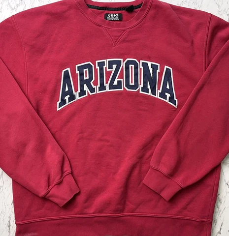 Arizona Wildcats Crewneck Sweatshirt Mens Large Embroidered Cover