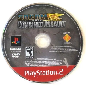 PS2 SOCOM U.S. Navy Seals: Combined Assault Disc Only READ - Picture 1 of 1