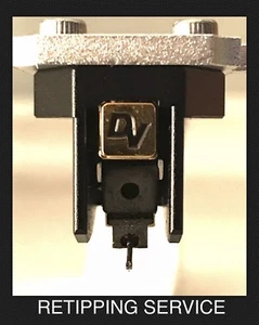 Dynavector DV-20X2 Cartridge Nude 3/30 µm Ogura Vital Line Contact Retipping - Picture 1 of 12