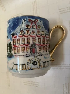 Pre-owned Susannah Garrod for Anthropologie Tis The Season Christmas Tree Mug - Picture 1 of 5