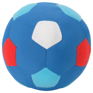 IKEA SPARKA Soft Plush Stuffed Toy Soccer Ball Mini Blue Red Polyester for Kids