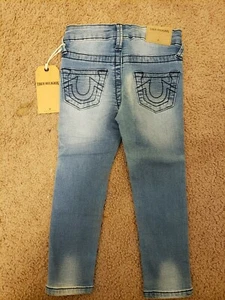 Neu mit Etikett True Religion Mädchen Casey Super Hose, Größe 3T - Bild 1 von 5