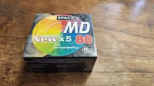 Menge 5 Hi Space Color Minidisc Minidisc Rohling NEU in Schrumpffolie FRANKREICH - Bild 1 von 3