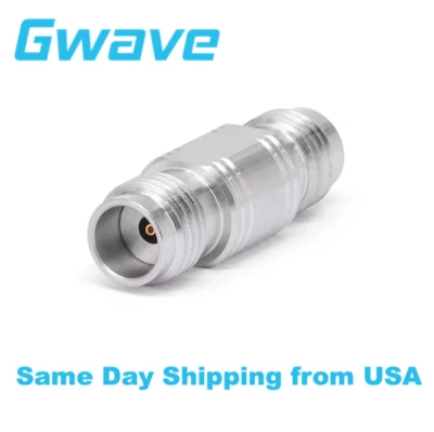 GWAVE TECHNOLOGY INC. 1.85mm Female to 1.85mm Female Adapter, DC - 67GHz