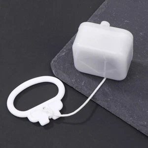 Pull String Cord Music Box White Baby Infant Kids Bed Bell Rattle Toy - Picture 1 of 11