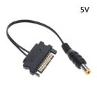 Power-Adapter-Cable Male to 12V 5.5mm x 2.1mm Plug Easy Connection 5/12V