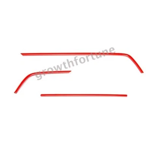 3Pcs/Set For Honda Civic 10th Gen 2016-2021 Car Air Condition Outlet Frame Trim - Picture 1 of 8
