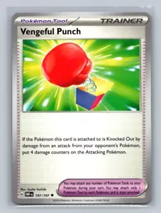 Vengeful Punch SV03: Obsidian Flames 197/197 Near Mint NM - Picture 1 of 2