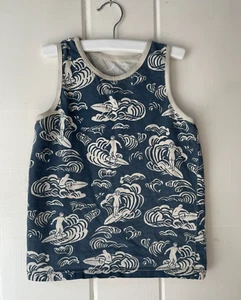 WINTER WATER FACTORY Size 6 Tank Top Shirt Surfer Sea MADE IN USA Organic Cotton - Picture 1 of 2