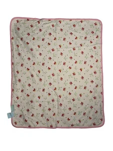SESAME STREET Pink Elmo FACES Receiving SECURITY BLANKET LOVEY SOFT T - Picture 1 of 7