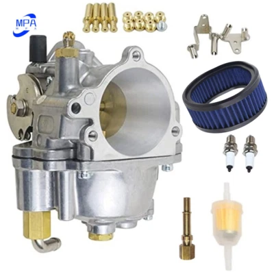 Carburador para Harley Big Twin y Sportster Shorty Carb Super E + Filtro de aire Nuevo Foto 1 de 4