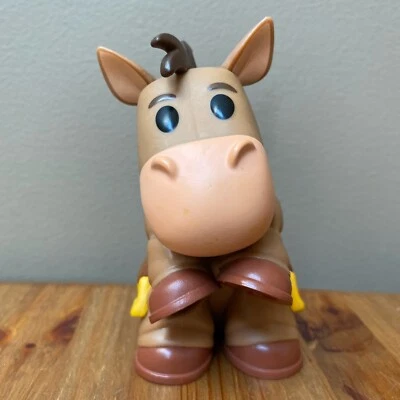Figura de plástico Disney Ooshies Toy Story BULLSEYE 4" caballo sentado Foto 1 de 4