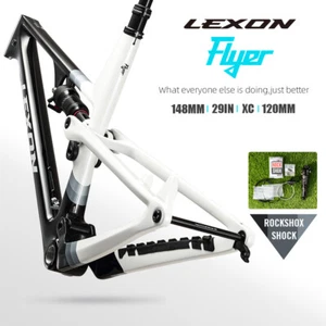 29 in Carbon Mountain Bicycle Frame Boost XC Trial Full Suspension Frameset - Picture 1 of 13