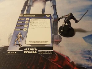 Star Wars Miniatures Bounty Hunters 56 Mandalorian Blademaster - Picture 1 of 1