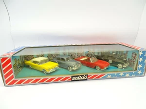 Solido 1/43 - Coffret USA Cadillac - Buick - Chevrolet - Ford - Picture 1 of 1