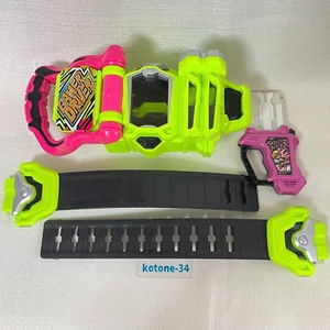 Cinturón Kamen Rider EX-AID DX Gamer Driver & Mighty Action X Gashat Bandai Henshin - Imagen 1 de 6