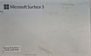 Microsoft Surface 3 10.8” 64 GB 2GB Ram Windows10. New Item Bad Box. See Photos.