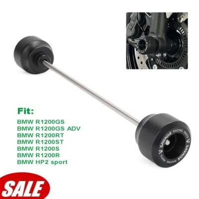 For BMW R200GS R1200GS R1200RT R1200ST Front Wheel Axle Fork Slider Guard Crash - Image 1 of 4