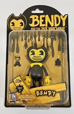 FIGURA BENDY AND THE INK MACHINE VARIANTE AMARILLA PHAT MOJO SERIE 1 MOSC 2019 DIFÍCIL DE ENCONTRAR Foto 1 de 4