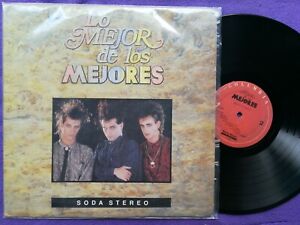 LP SODA STEREO LO MEJOR DE LOS MEJORES 1994 EX-/EX- COLOMBIA MEGA RARE!