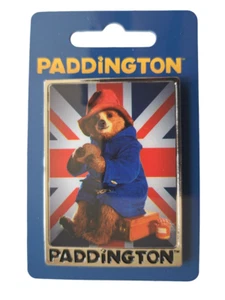 Paddington Bear Official Union Jack Fridge Magnet - Picture 1 of 2