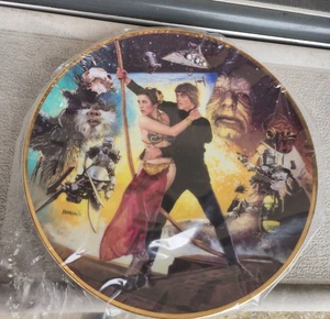 Star Wars Return Of The Jedi Collector Plate by The Hamilton Collection - Picture 1 of 2