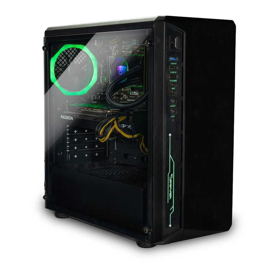ALPHAIT PC Gaming Ultimate: RTX 5060, RTX 5070, 64GB RAM DDR4, 1TB SSD & RGB Style