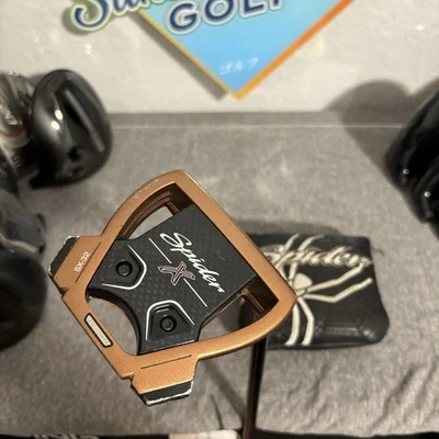 Putter TaylorMade Spider X SX-32 cobre 34" - KBS CT Tour acero + HC Foto 1 de 4