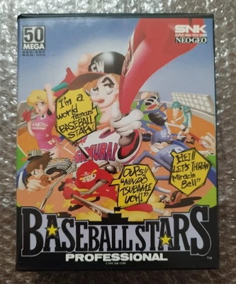 SNK Neo Geo AES - Baseball Stars PROFESSIONAL NTSC-U - Immagine 1 di 4