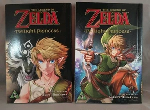 Legend of Zelda Twilight Princess Manga - Akira Himekawa Lot (Vol. 1+ Vol. 4) - Bild 1 von 6