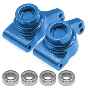 2pcs Alloy Rear Hub Carriers Blue for RC Car 1-14 Wltoys 144001 Upgrade Parts - Picture 1 of 5