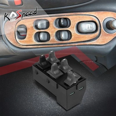 Front Driver Side Master Power Window Switch for 96-05 Pontiac Grand Am Sedan - Image 1 of 4
