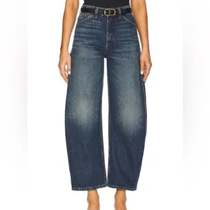 Nili Lotan Otis Jeans Wide Leg Barrel Simon Wash Size 26 NWT - Picture 1 of 2