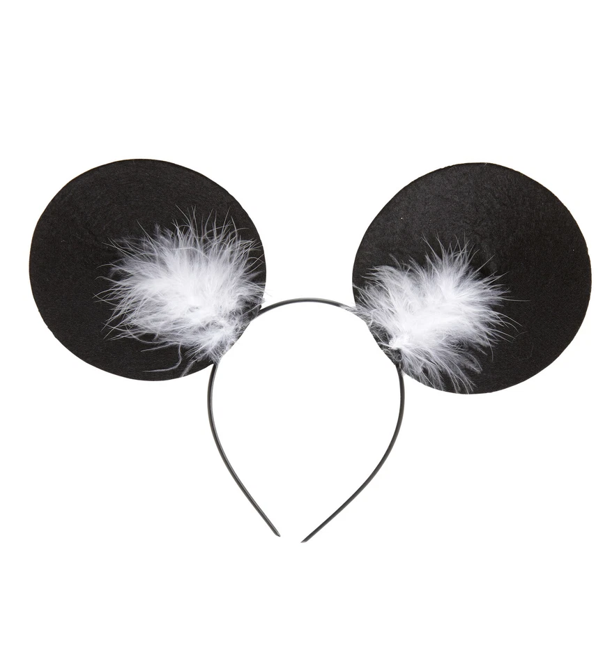 Widmann Cerchietto Orecchie Topo con Fiocco a Pois 01120