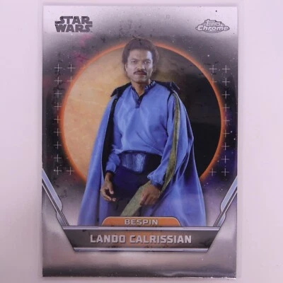 2024 Topps Chrome Star Wars Hyperspace Lando Calrissian #75 - Image 1 of 2