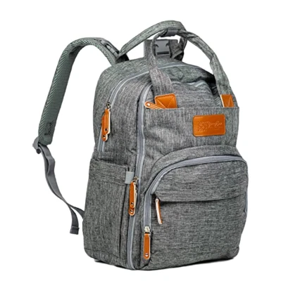 YazzyBoa Diaper Bag Backpack - Multifunctional Travel Diaper Organizer - Image 1 of 4