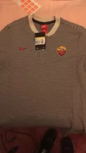 Polo da uomo Nike A.S. Roma moderna autentica del Grande Slam - adulto - Foto 1 di 1