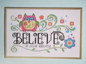 Owl Believe - Revista patrón punto de cruz - En tus sueños - Imagen 1 de 1
