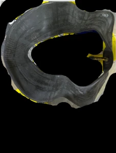 1EA NEW QUALITY INNER TUBE 3.50/4.00-8" CURVED STEM TUBE (3.50/4.00-8 TUBE) - Picture 1 of 1