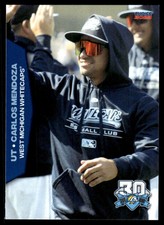 2023 Choice Carlos Mendoza Rookie West Michigan Whitecaps A Detroit Tigers