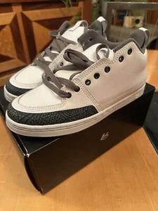 eS Tom Penny 2 White Leather 9.5 Skateboard Skateboarding Schuhe Neu Zumiez Selten - Bild 1 von 7