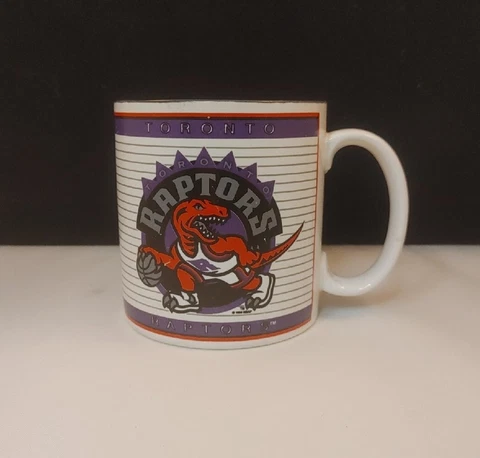 Toronto Raptors coffee Mug Vintage 1994 Limited Edition Rare Cover