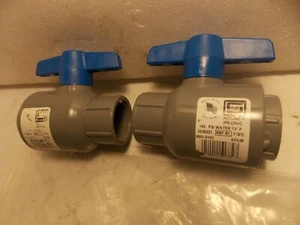 NOS Spears 1” FNPT 150 PSI CPVC Body Socket End Style Ball Valve 2621-010C - Picture 1 of 6