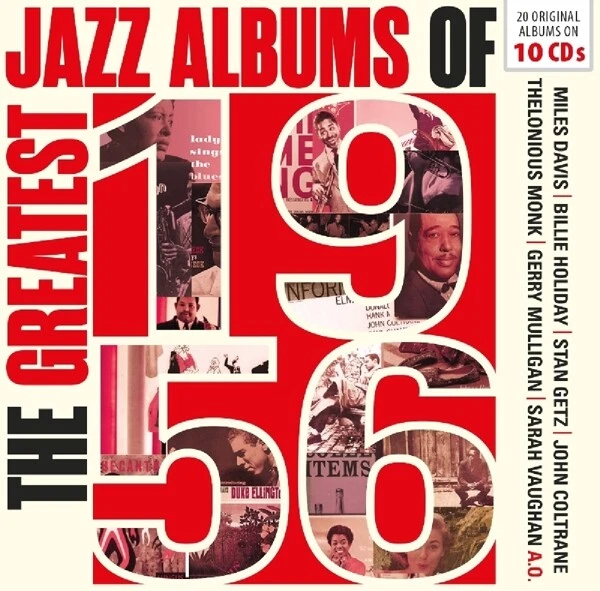 BEST JAZZ ALBUM OF 1956 MILES DAVIS/ BILLIE HOLIDAY/STAN GETZ/U.A. 10 CD NEU - Bild 1 von 1