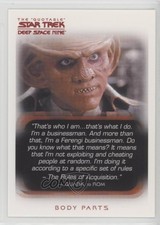 2007 Rittenhouse The Quotable Star Trek: Deep Space Nine Body Parts #70 1i3