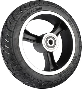 200x50 Solid Tire,Solid Wheel Aluminium Hub Tire for 8 inch Electric Scooter- No - Picture 1 of 7