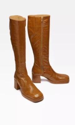 MIISTA Donna 及膝靴 棕褐色 37 — 第 1/4 张图片