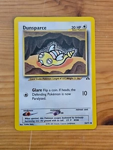 Pokémon TCG Dunsparce Neo Discovery Unlimited 54/75 Regular LP WOTC. - Bild 1 von 2